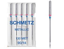 SCHMETZ METALLIC SIZE 90 PACK OF 5 NEEDLES