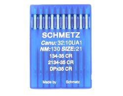 134-35CR SIZE 130 PACK OF 10 NEEDLES SCHMETZ
