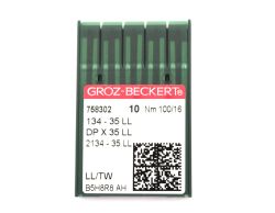134-35LL SIZE 100 PACK OF 10 NEEDLES GROZ BECKERT