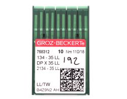 134-35LL SIZE 110 PACK OF 10 NEEDLES GROZ BECKERT