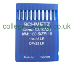 134-35LR SIZE 120 PACK OF 10 NEEDLES SCHMETZ
