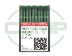 134-35R SIZE 90 PACK OF 10 NEEDLES GROZ BECKERT