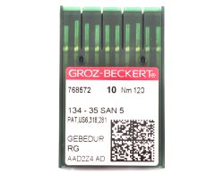134-35 SAN 5 GEBEDUR SIZE 120 PACK OF 10 NEEDLES