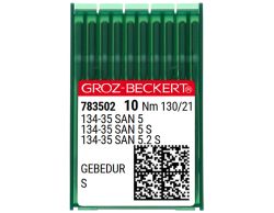 134-35 SAN 5 S GEBEDUR SIZE 130 PACK OF 10 NEEDLES