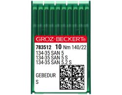 134-35 SAN 5 S GEBEDUR SIZE 140 PACK OF 10 NEEDLES