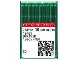 134-35SD1 SIZE 100 PACK OF 10 NEEDLES GROZ BECKERT