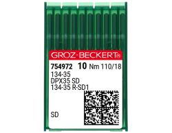 134-35SD1 SIZE 110 PACK OF 10 NEEDLES GROZ BECKERT
