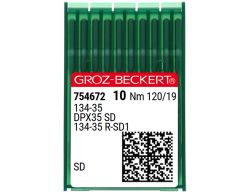 134-35SD1 SIZE 120 PACK OF 10 NEEDLES GROZ BECKERT