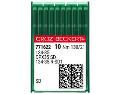 134-35SD1 SIZE 130 PACK OF 10 NEEDLES GROZ BECKERT