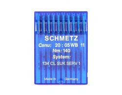 134CL SUK SERV1 SIZE 140 PACK OF 10 NEEDLES SCHMETZ DISCONTINUED