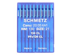 134CL SIZE 130 PACK OF 10 NEEDLES SCHMETZ
