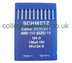134D SIZE 100 PACK OF 10 NEEDLES SCHMETZ