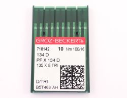 134D SIZE 100 PACK OF 10 NEEDLES GROZ BECKERT