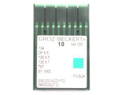 134 FG SUK SIZE 130 GROZ BECKERT PACK OF 10 NEEDLES