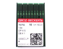 134 GEBEDUR SIZE 160 PACK OF 10 NEEDLES GROZ BECKERT TITANIUM COATED