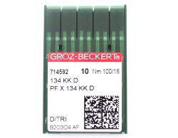 134KKD SIZE 100 PACK OF 10 NEEDLES GROZ BECKERT