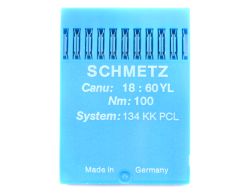 134KK PCL SIZE 100 PACK OF 10 NEEDLES SCHMETZ