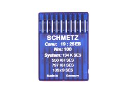 134K SES SIZE 100 PACK OF 10 NEEDLES SCHMETZ DISCONTINUED