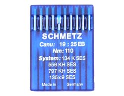 134K SES SIZE 110 PACK OF 10 NEEDLES SCHMETZ