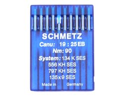 134K SES SIZE 90 PACK OF 10 NEEDLES SCHMETZ