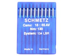 134LBR SIZE 130 PACK OF 10 NEEDLES SCHMETZ DISCONTINUED
