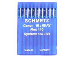 134LBR SIZE 140 PACK OF 10 NEEDLES SCHMETZ