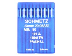 134LL SIZE 90 PACK OF 10 NEEDLES SCHMETZ