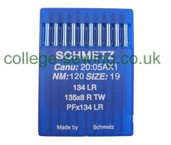 134LR SIZE 120 PACK OF 10 NEEDLES SCHMETZ