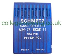 134 PCL SIZE 75 PACK OF 10 NEEDLES SCHMETZ