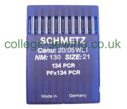 134 PCR SIZE 130 PACK OF 10 NEEDLES SCHMETZ