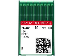 134R SIZE 60 PACK OF 10 NEEDLES GROZ BECKERT