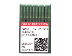 134 SAN6 GEBEDUR SIZE 110 GROZ BECKERT  PACK OF 10 NEEDLES