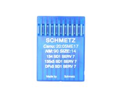 134 SD1 SERV7 SIZE 90 PACK OF 10 NEEDLES SCHMETZ