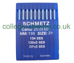 134 SES SIZE 130 PACK OF 10 NEEDLES SCHMETZ