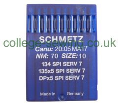 134 SPI SERV7 SIZE 70 PACK OF 10 NEEDLES SCHMETZ