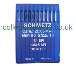 134 SPI SIZE 90 PACK OF 10 NEEDLES SCHMETZ