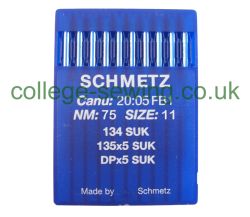 134 SUK SIZE 75 PACK OF 10 NEEDLES SCHMETZ