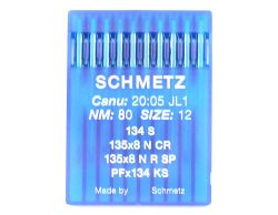 134S SIZE 80 PACK OF 10 NEEDLES SCHMETZ