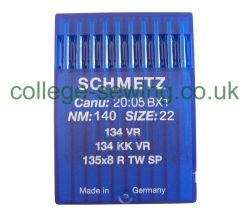 134VR SIZE 140 PACK OF 10 NEEDLES SCHMETZ