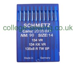 134VR SIZE 90 PACK OF 10 NEEDLES SCHMETZ