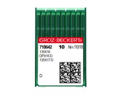 135X16TRI SIZE 110 PACK OF 10 NEEDLES GROZ BECKERT