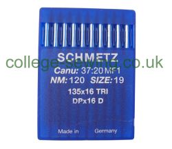 135X16TRI SIZE 120 PACK OF 10 NEEDLES SCHMETZ