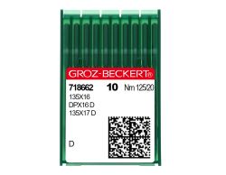 135X16TRI SIZE 125 PACK OF 10 NEEDLES GROZ BECKERT