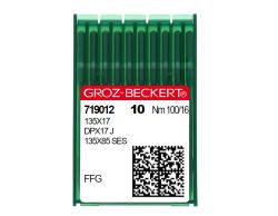 135X17FFG SES SIZE 100 PACK OF 10 NEEDLES GROZ BECKERT