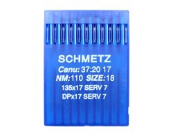 135X17 SERV7 SIZE 110 PACK OF 10 NEEDLES SCHMETZ