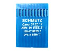 135X17 SERV7 SIZE 130 PACK OF 10 NEEDLES SCHMETZ