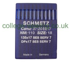 135X17 SES SERV7 SIZE 110 PACK OF 10 NEEDLES SCHMETZ