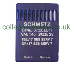 135X17 SES SERV7 SIZE 140 PACK OF 10 NEEDLES SCHMETZ