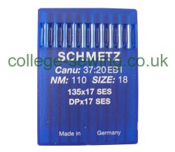 135X17 SES SIZE 110 PACK OF 10 NEEDLES SCHMETZ