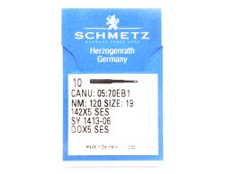 142X5 SES SIZE 120 PACK OF 10 NEEDLES SCHMETZ